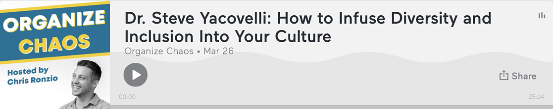 Our podcast, Organize Chaos, helps you steal a page out of other people's playbooks!