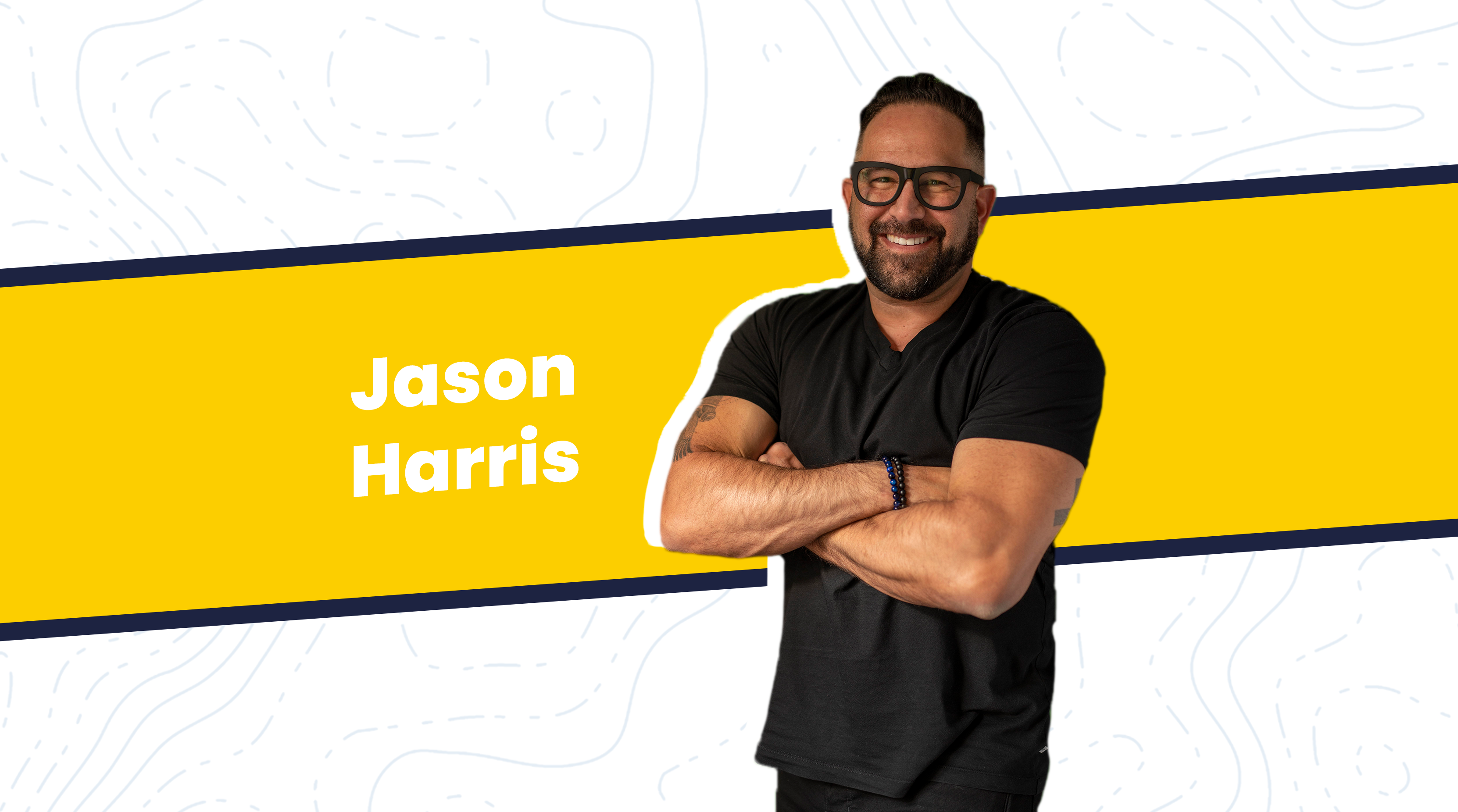 Banner featuring Jason Harris.