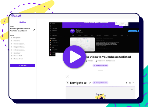 Screenshot of Trainual Capture video.