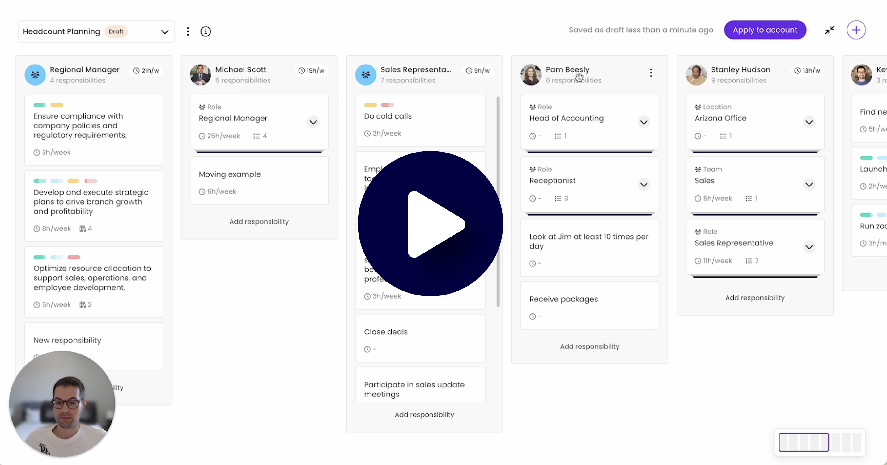 Trainual Delegation planner example