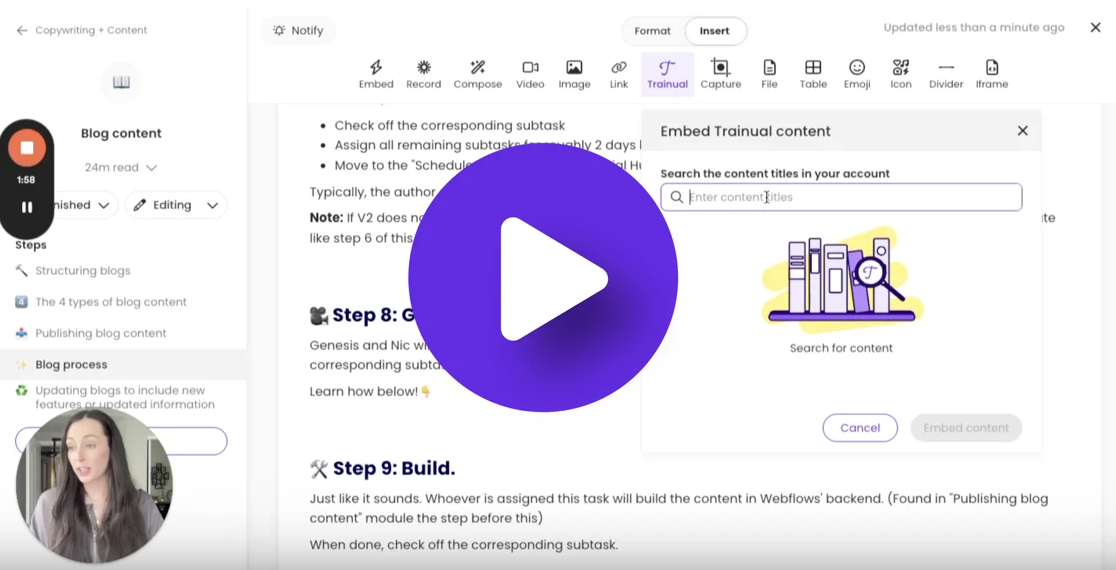 Trainual Tips and Tricks