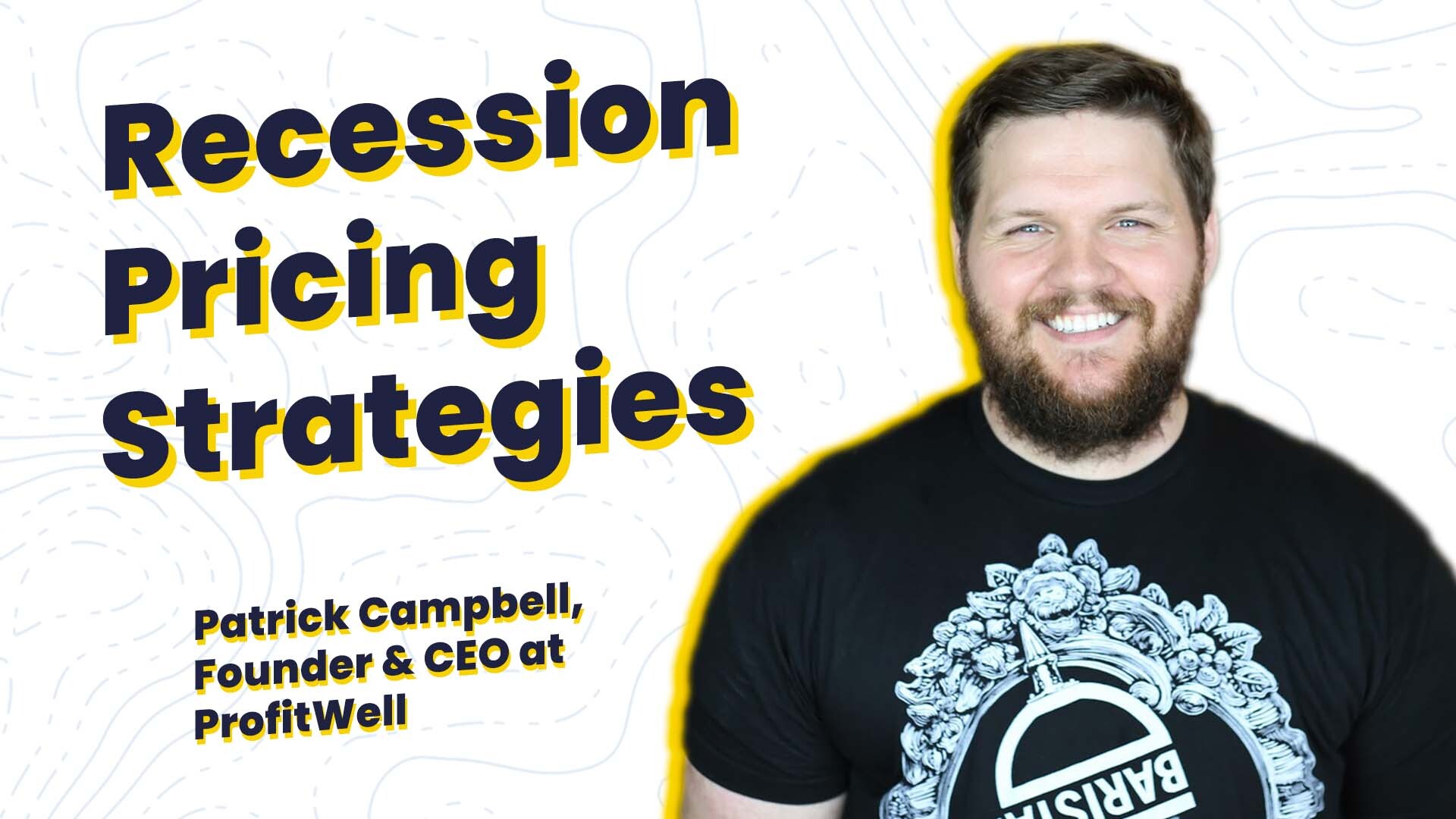 Image of white male in black t-shirt