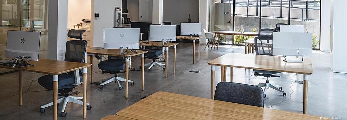 Trainual's new hybrid office set-up!