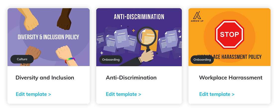 Get our free DEI policy templates!