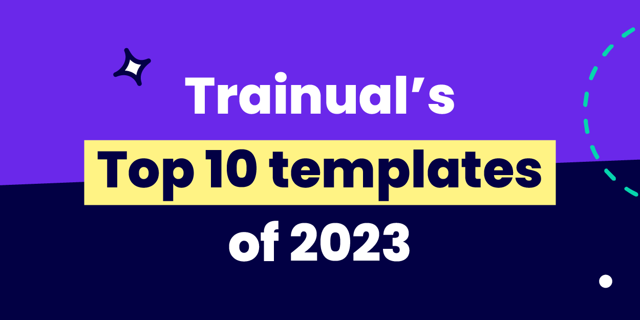 Trainual's top 10 templates of 2023