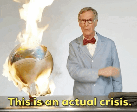 Bill Nye and a burning world