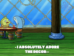 "I absolutely adore the decor — exquisitely minimalist."