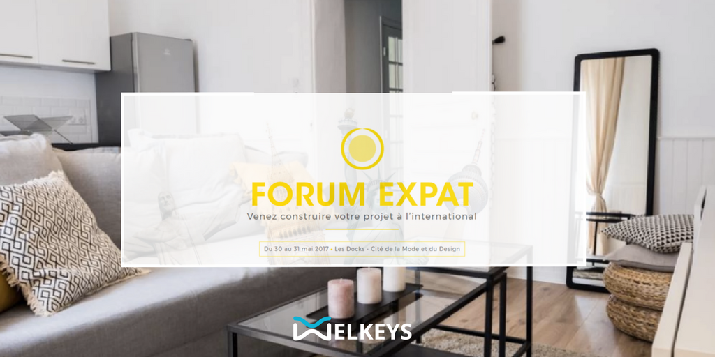 Salon Forum Expat 2017 Conciergerie Airbnb Welkeys