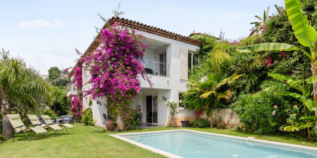 Villa pour 8 personnes avec piscine à Nice