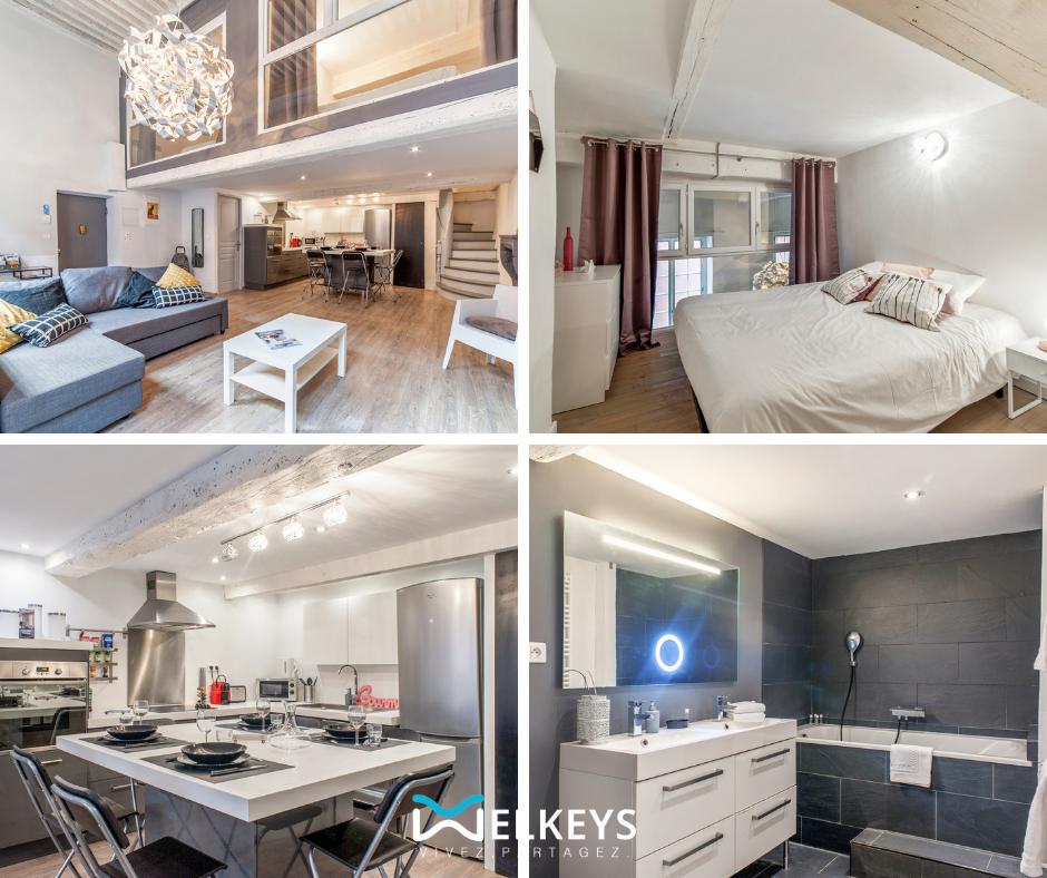 Lyon Saint-Valentin conciergerie welkeys airbnb
