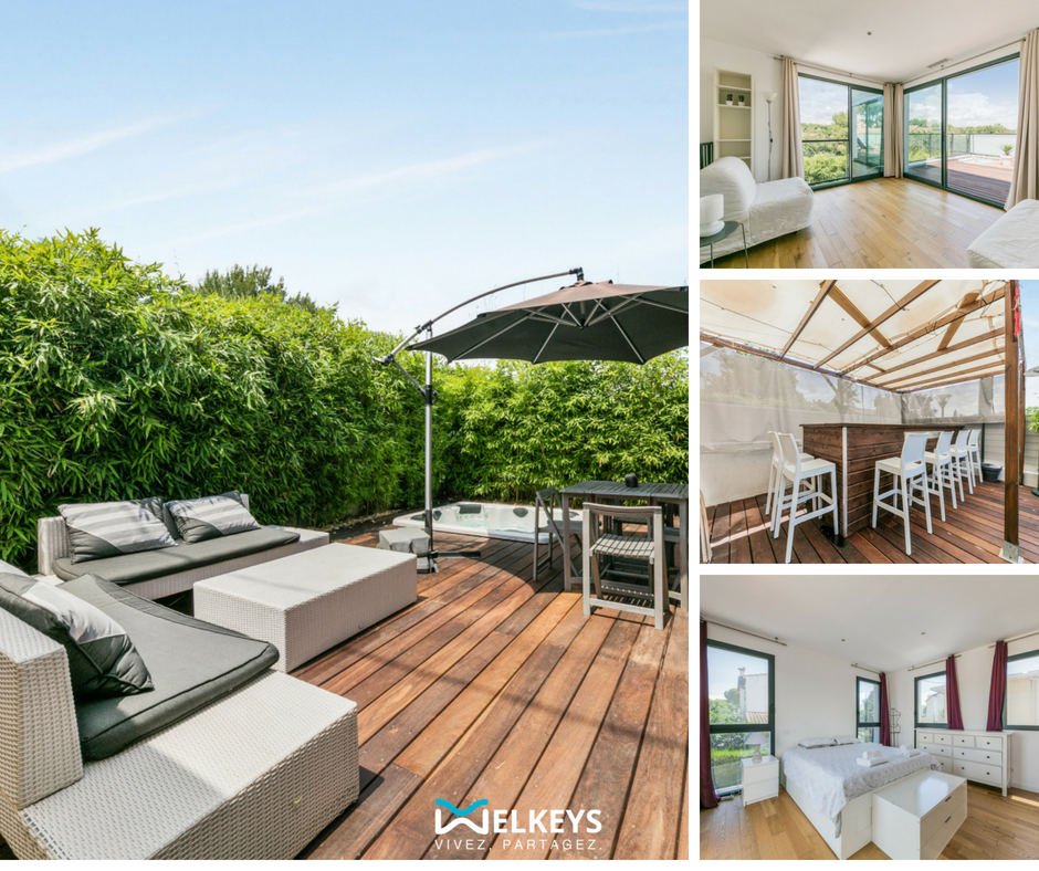 welkeys gestion conciergerie airbnb selection bien avec terrasse montpellier