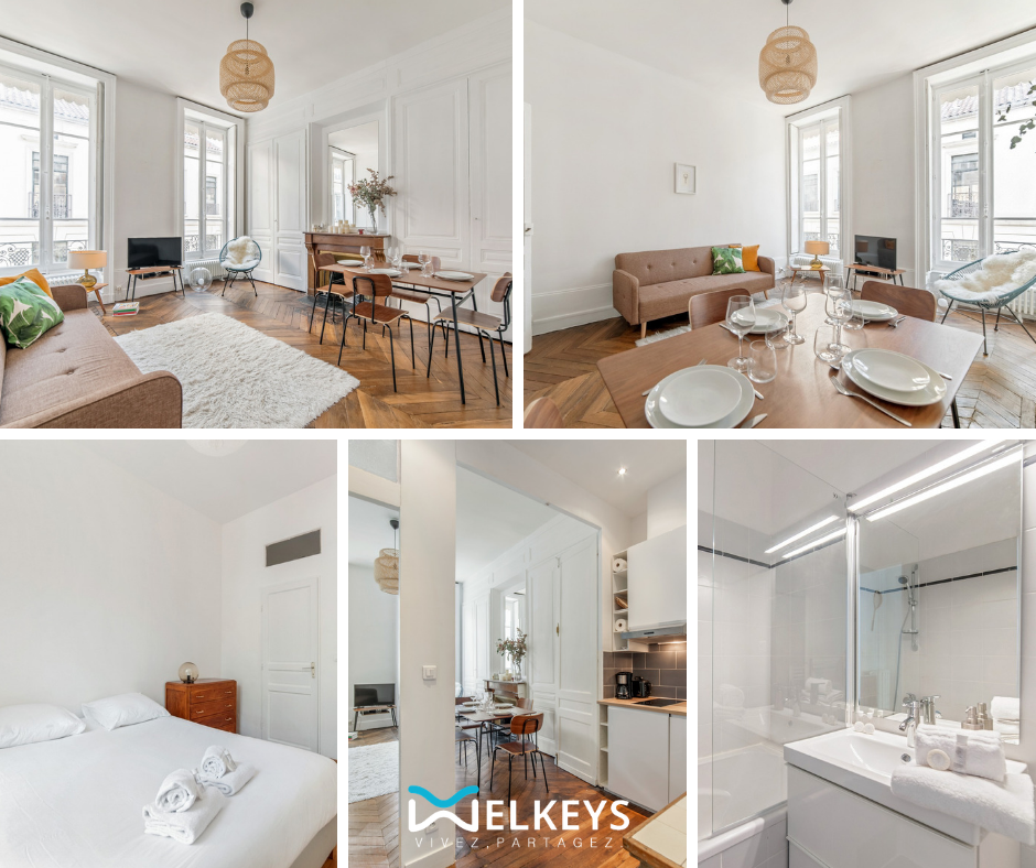Lyon Saint Valentin Welkeys Conciergerie Airbnb