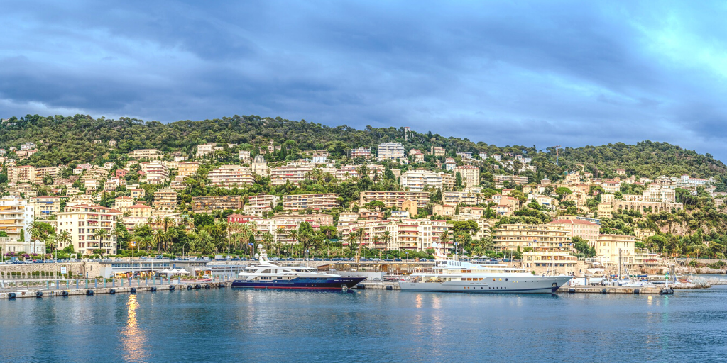 Destinations dans le sud de la France : la côte d'Azur