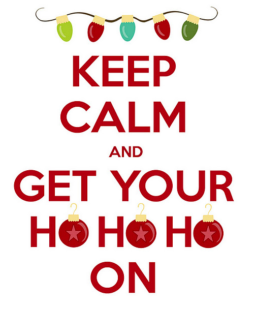 welkeys airbnb keep calm Xmas