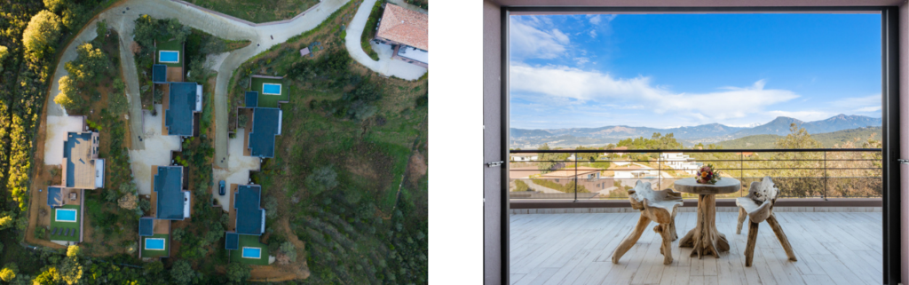 location en Corse : 5 villas avec vue