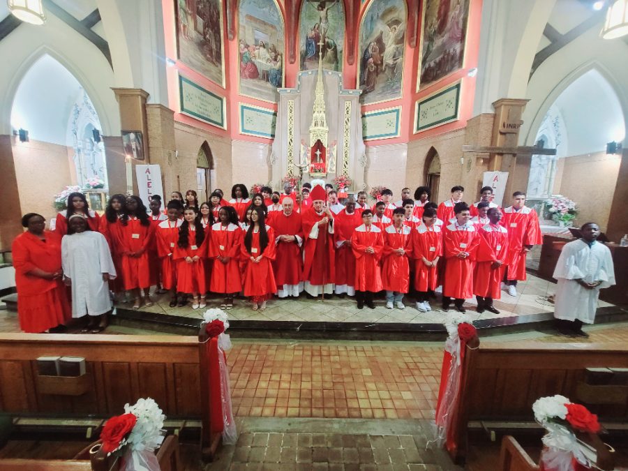 Confirmation at Holy Cross