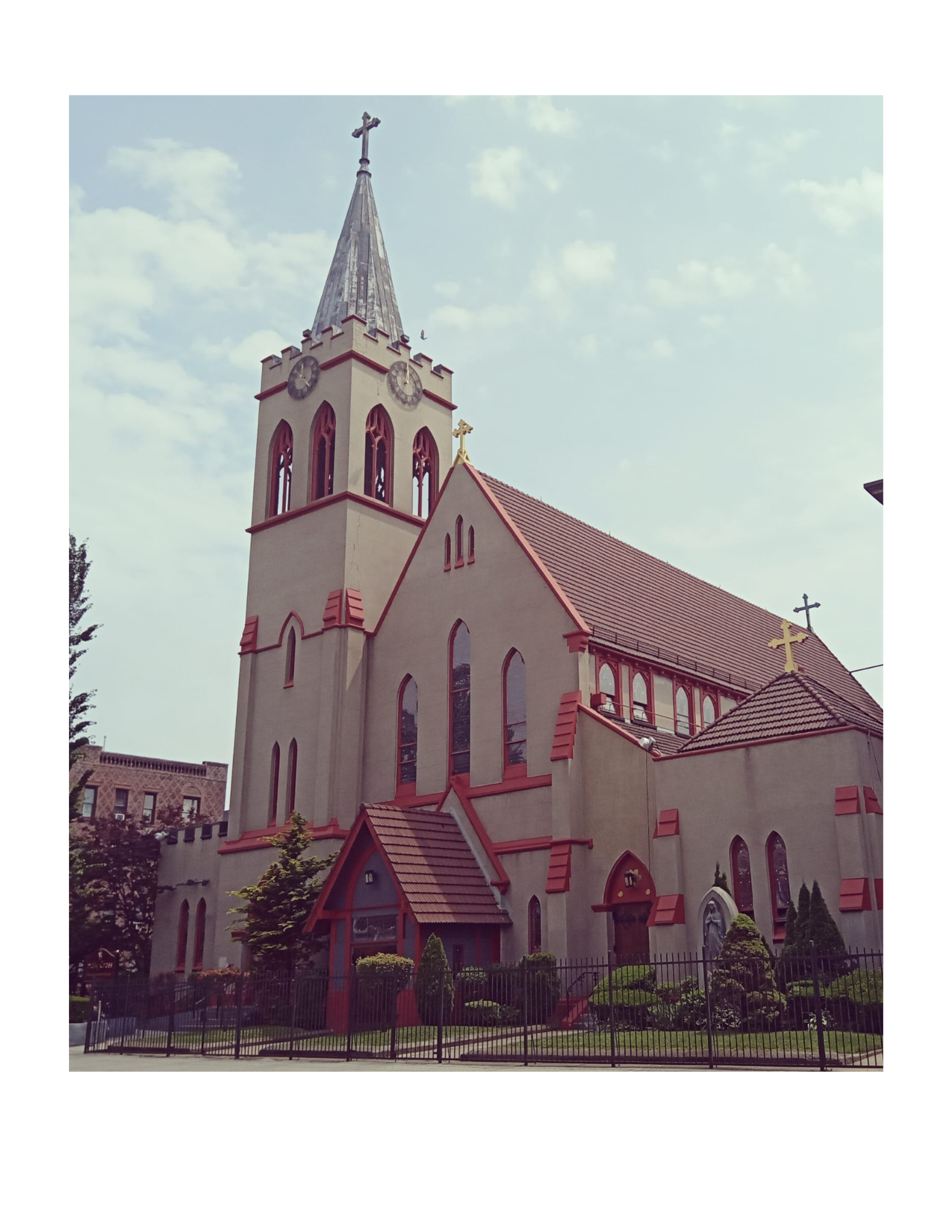 Holy Cross Roman Catholic Church today