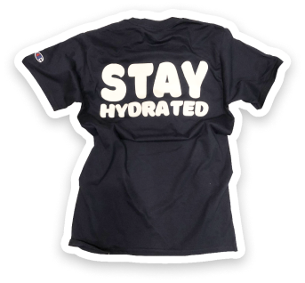 A photo of a shirt Jourdan Hinkle designed.