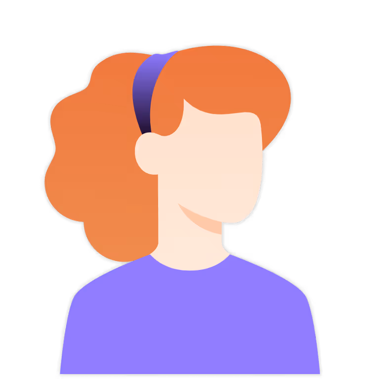 young woman avatar