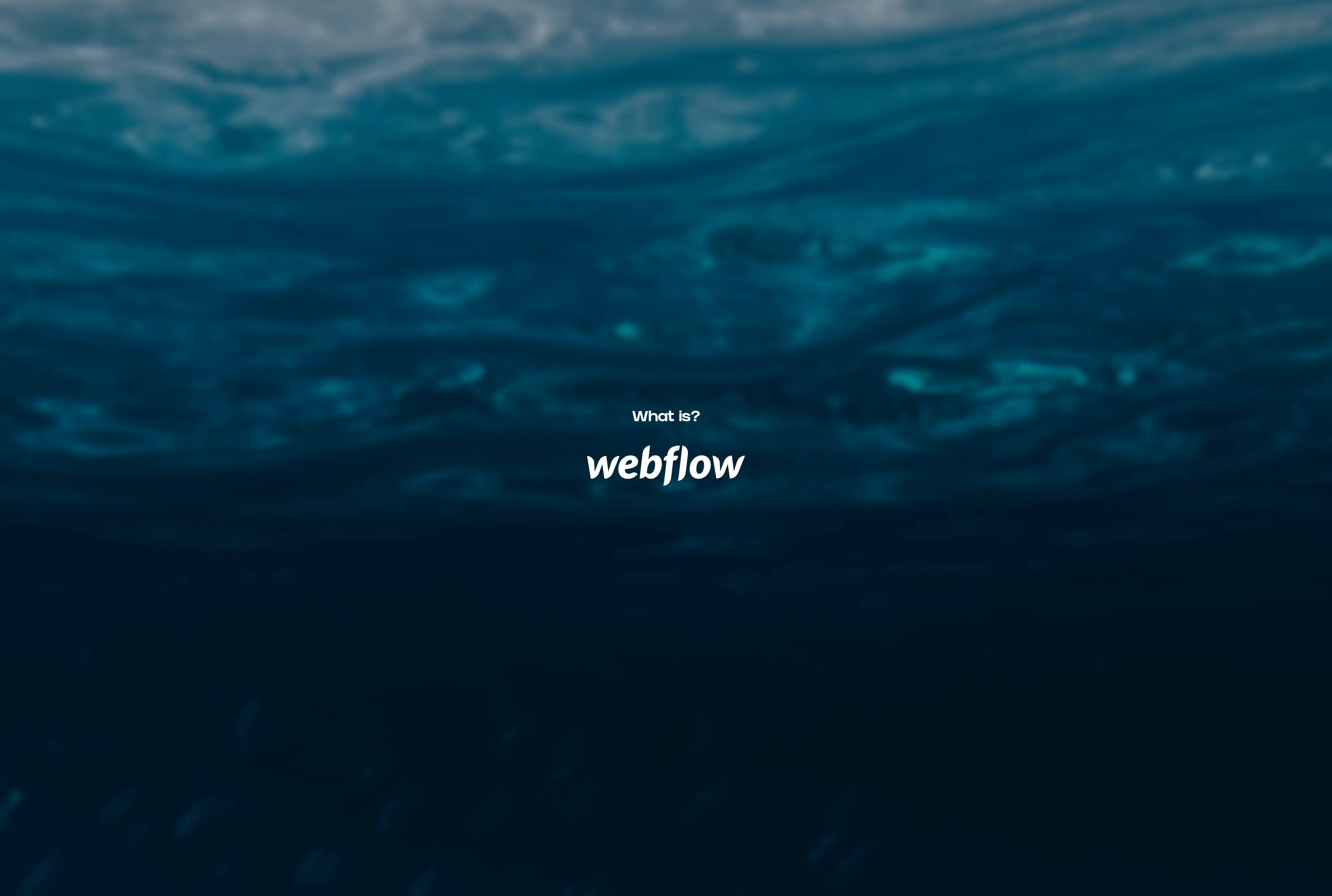 What is Webflow? – article cover