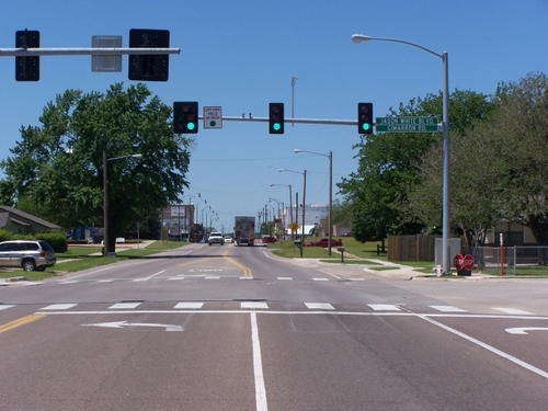 Cimmaron Road in Tuttle