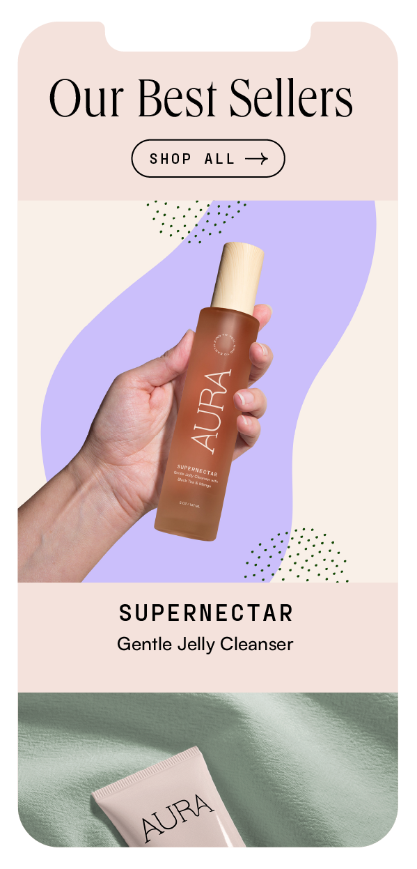 Aura mobile web - cleanser PDP page