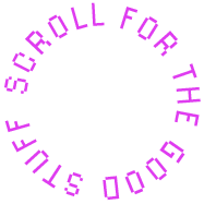 pink scroll circle
