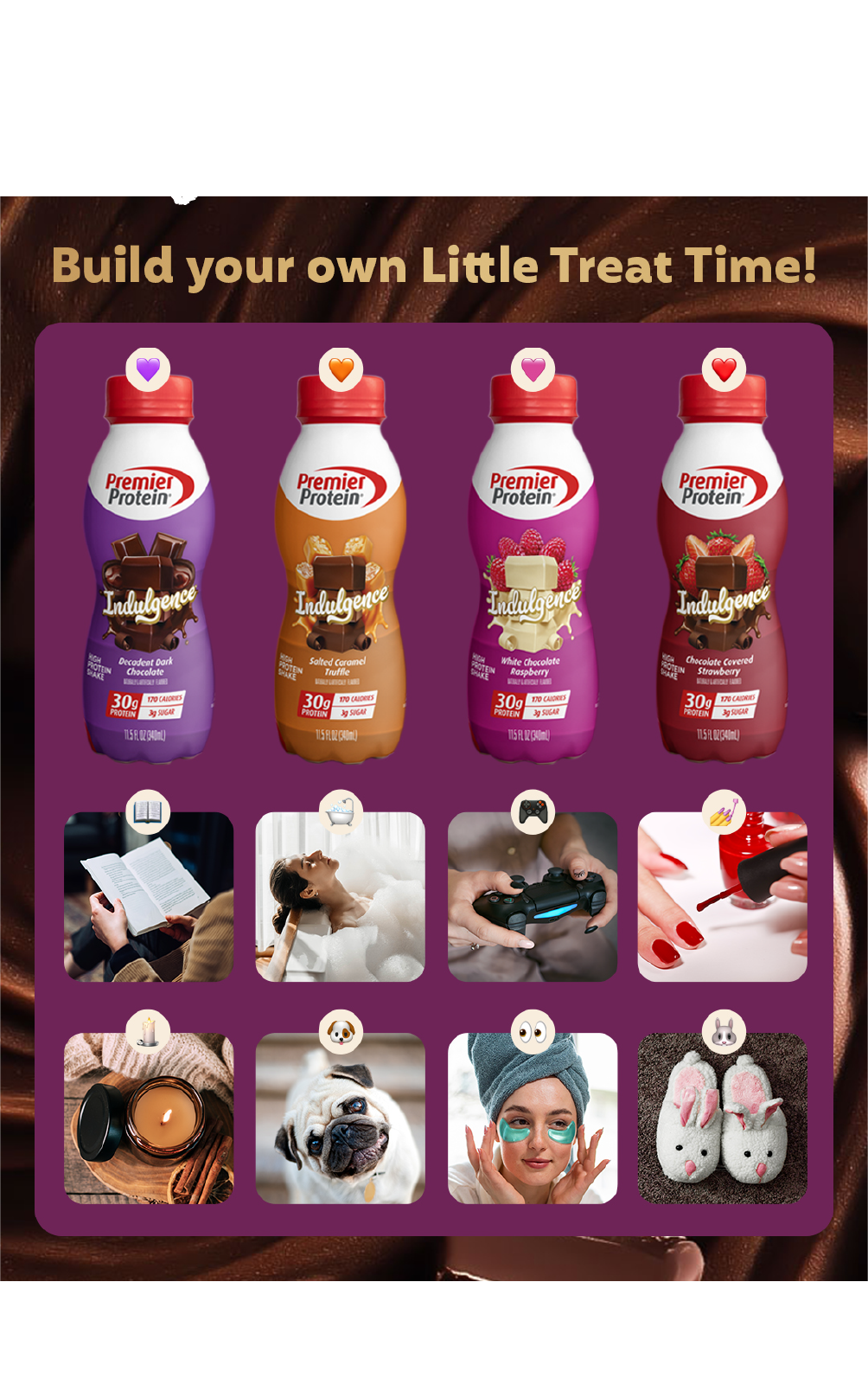 Premier Protein Organic Social Indulgence post