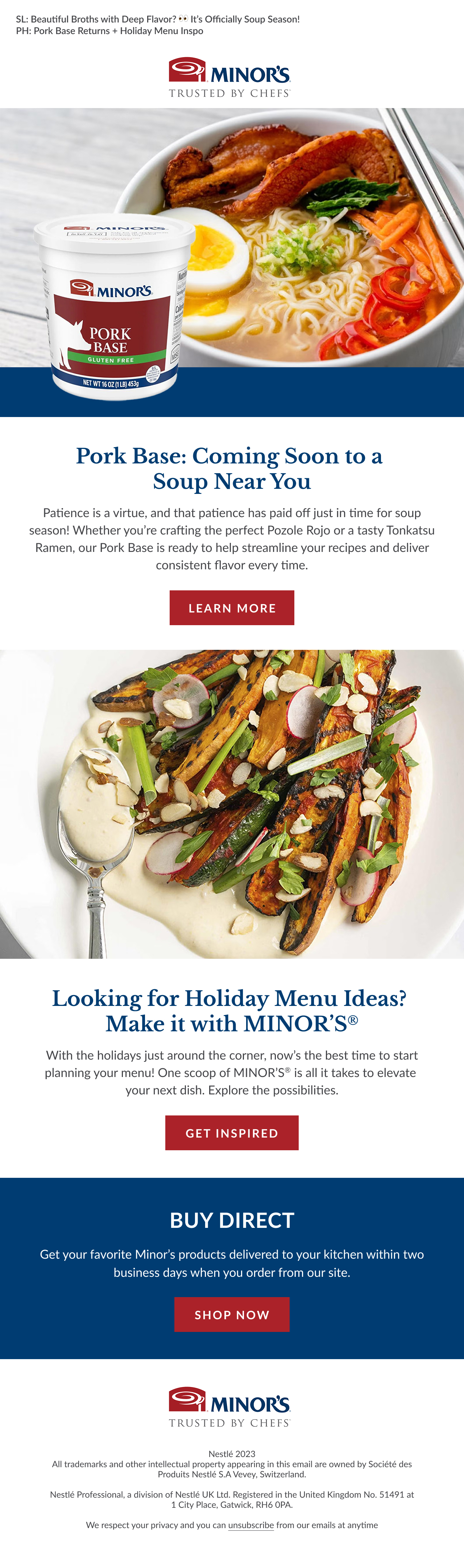 Minor_s October Email