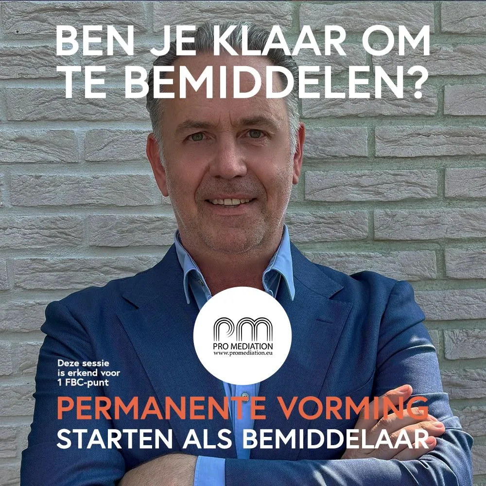 Starten als bemiddelaar na jouw opleiding