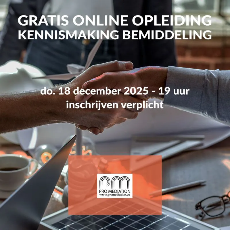 Overweeg jij een carrière als bemiddelaar? Dan wordt 2026 jouw jaar!
