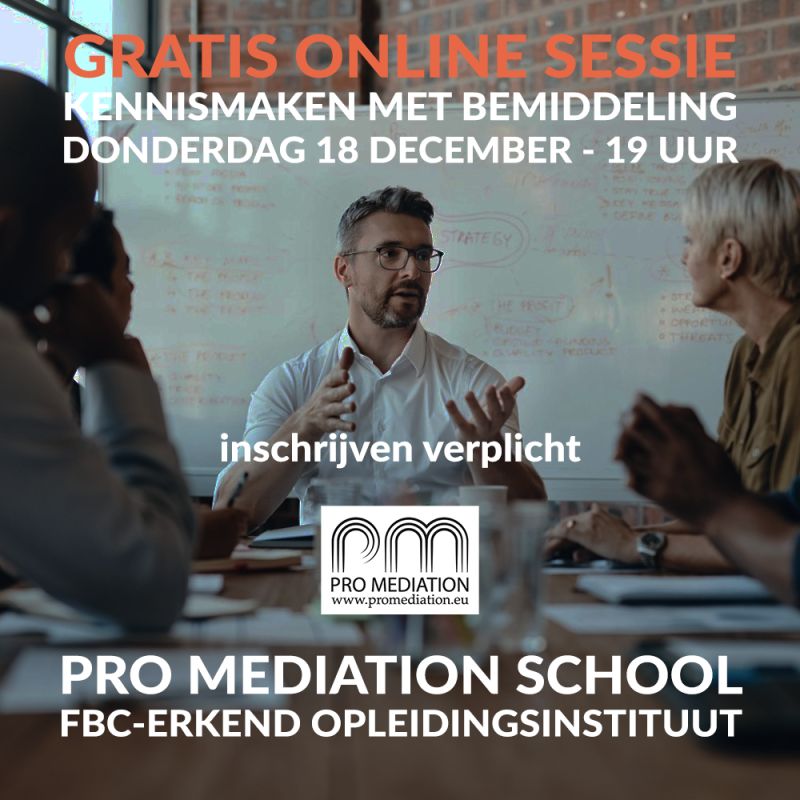 Overweeg jij een carrière als bemiddelaar? Maak dan van 2026 jouw jaar!