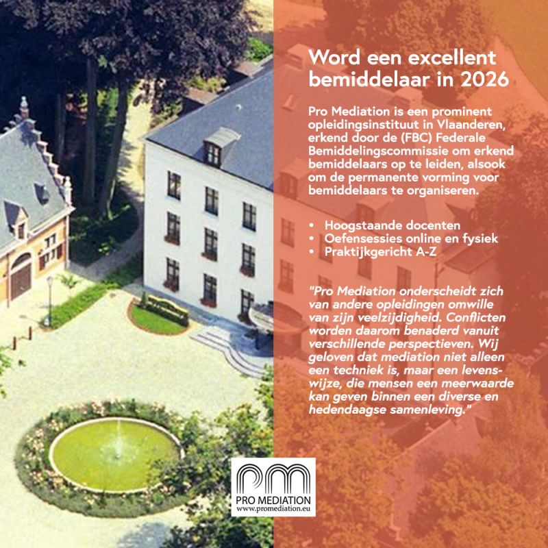 PRO MEDIATION IS MEER DAN OOIT KLAAR VOOR HET NIEUWE JAAR