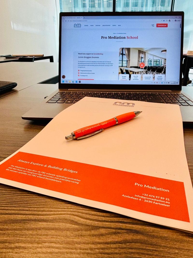 Wat een Pro Mediation week. Wat een bounding en energie!