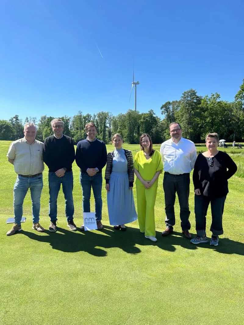 🌉Vandaag mochten we in de Golfclub Hasselt bruggen bouwen.