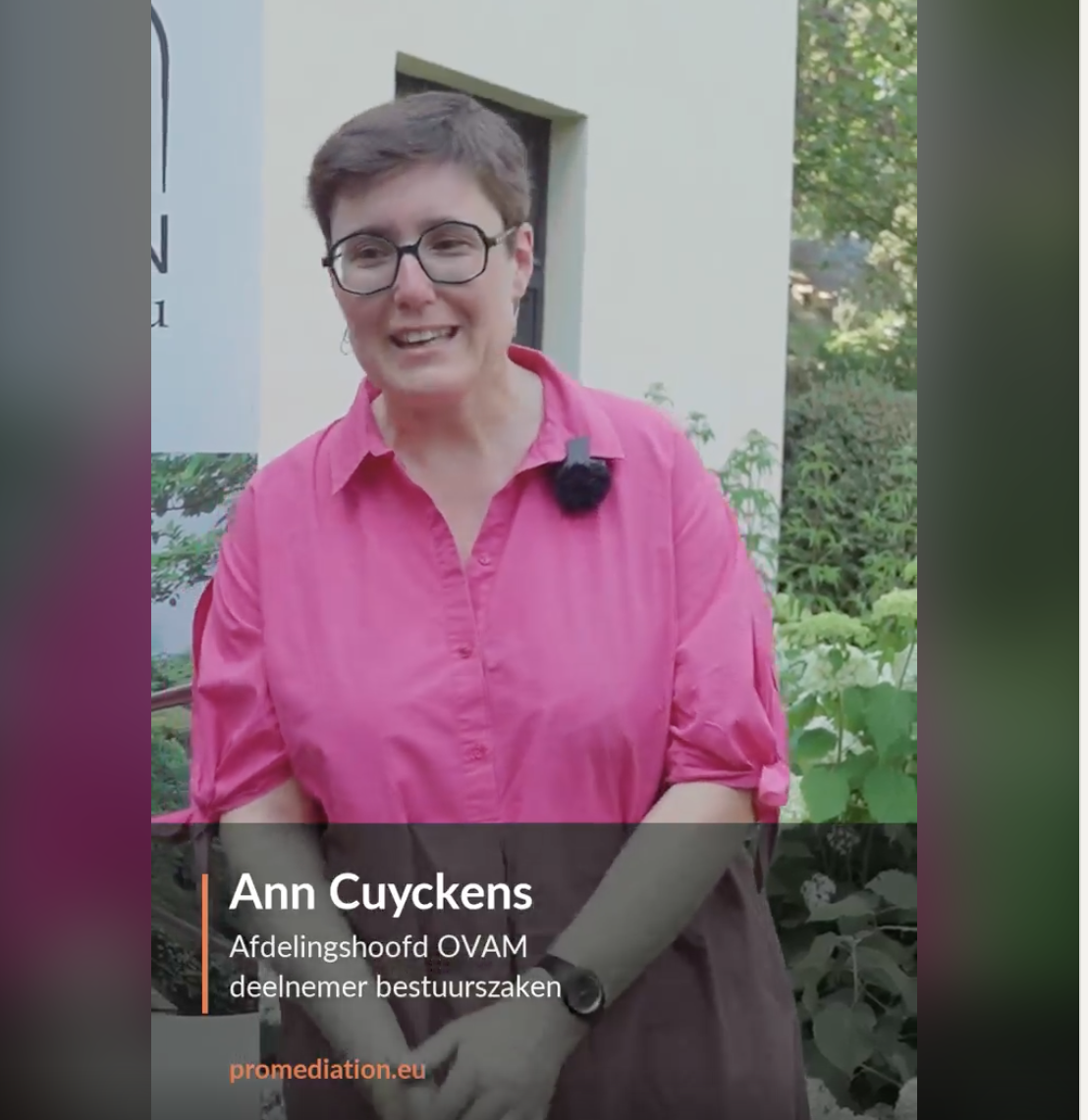 Ontdek de ervaring van Ann Cuyckens over onze opleiding, bemiddeling in bestuurszaken.