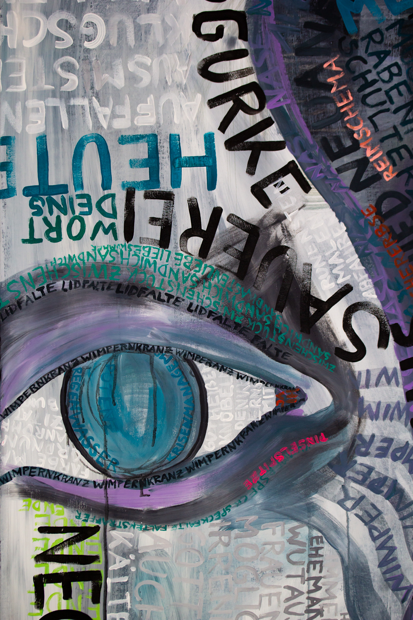Bilddetail linkes Auge