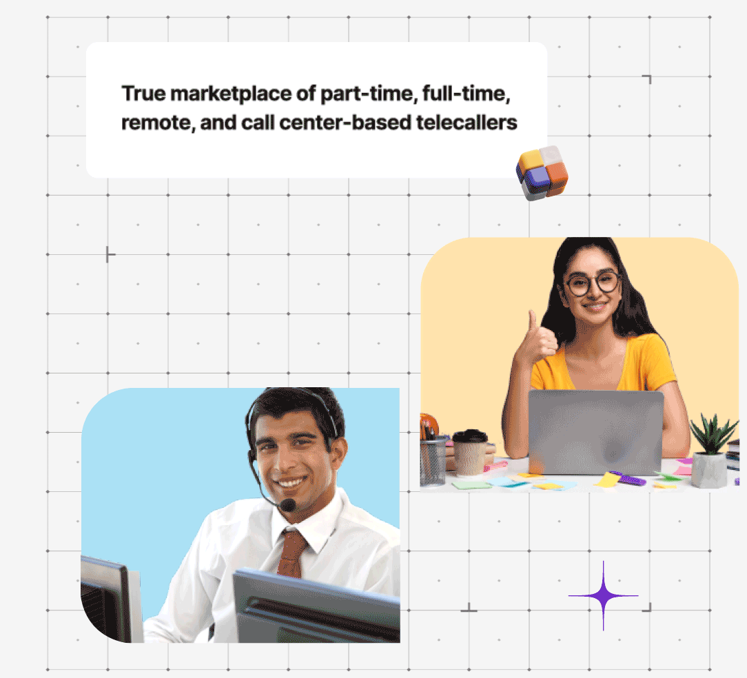Fully managed network of vetted and trained telecallers