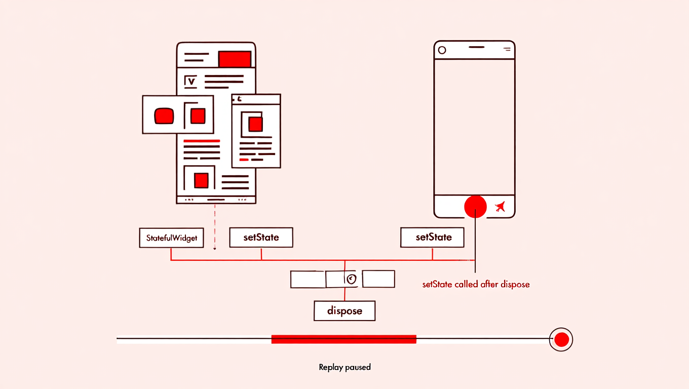 how would session replay would help uncover in flutter widget trees