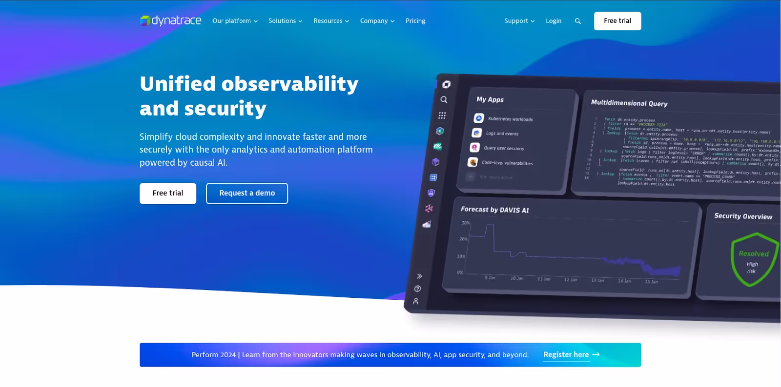 dynatrace performance monitoring tool - best performance monitoring tools