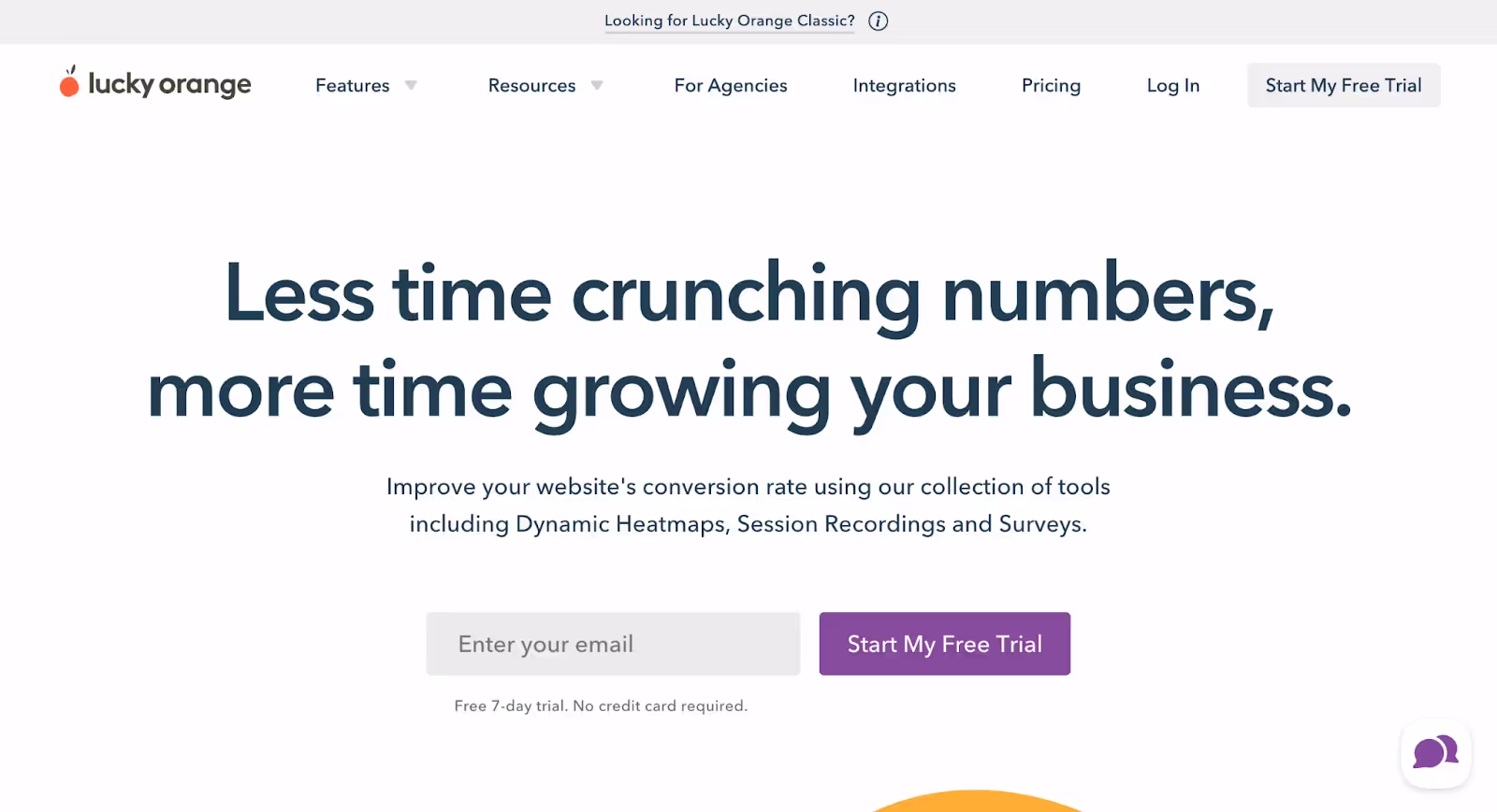 Lucky Orange - Featuring as an Heatmap tool