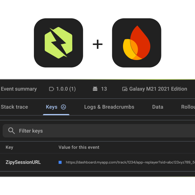 zipy integration with firebase