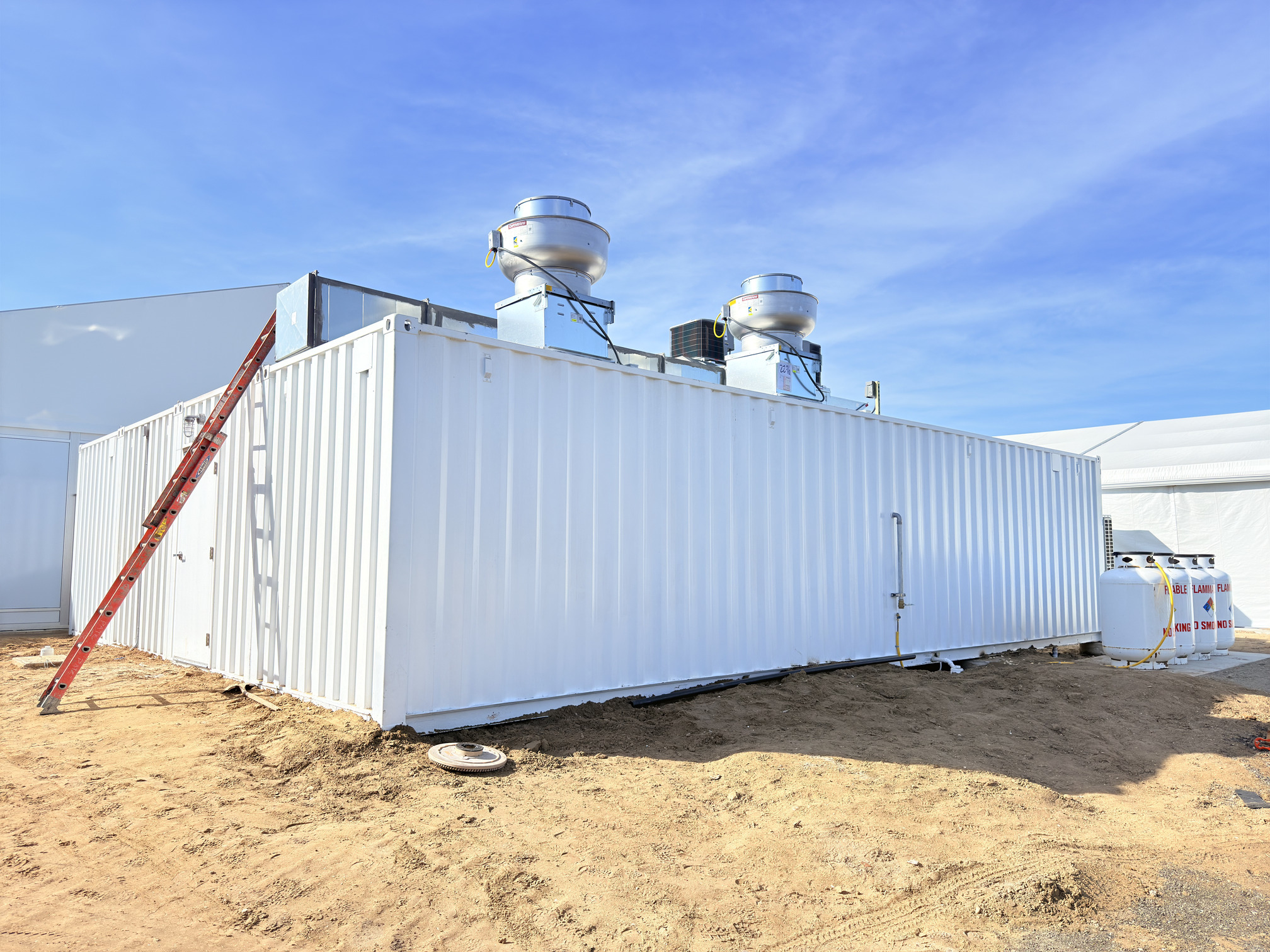 central modular kitchen exterior