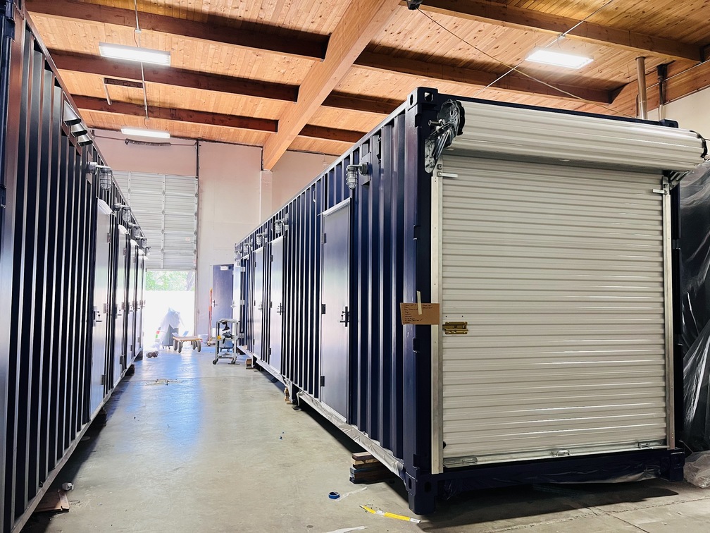shipping container kitchen disaster relief