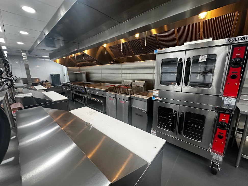 shipping container kitchen features 