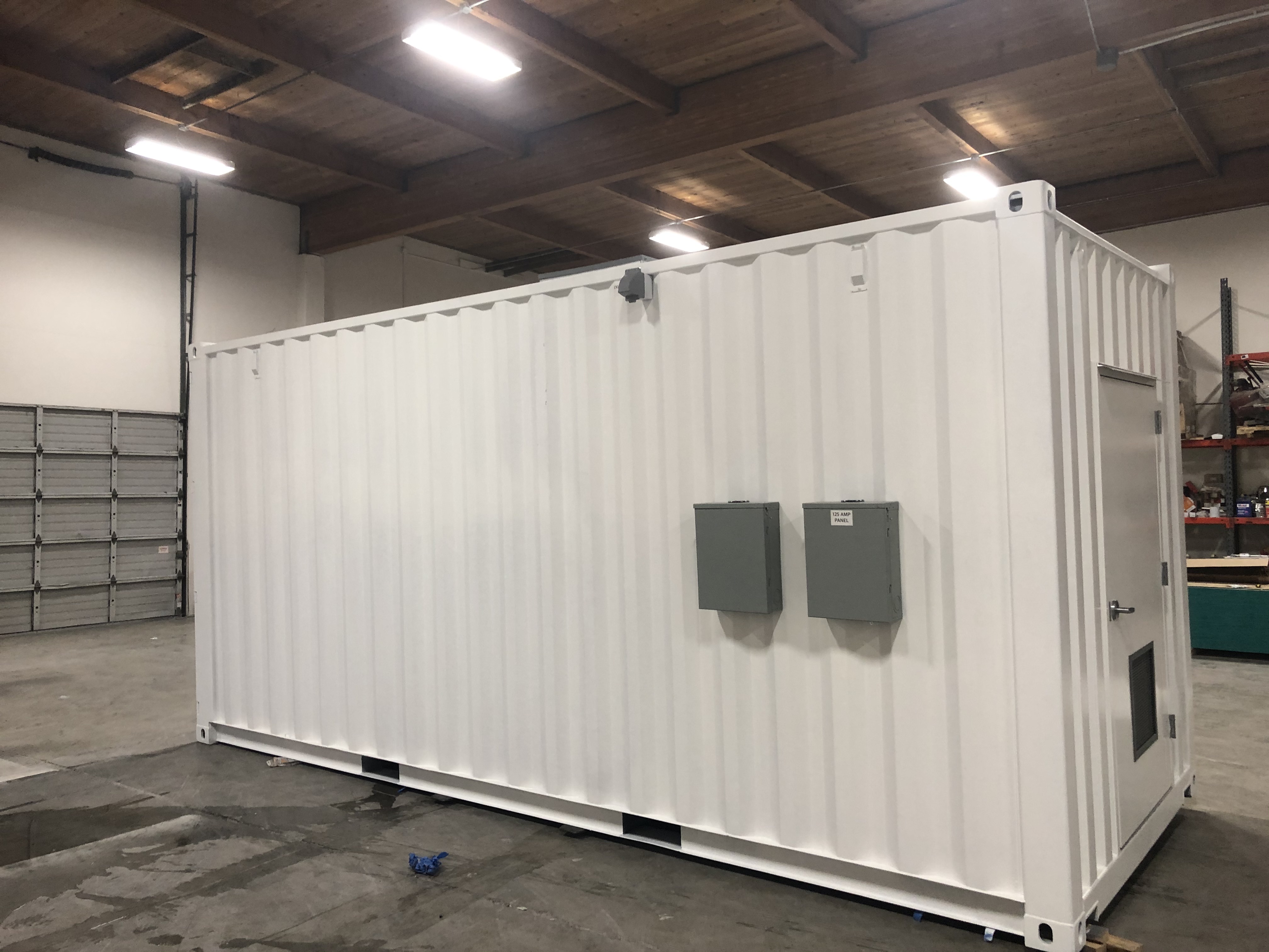shipping container kitchen military 