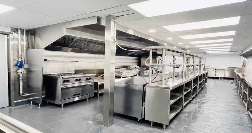 shipping container kitchen unit