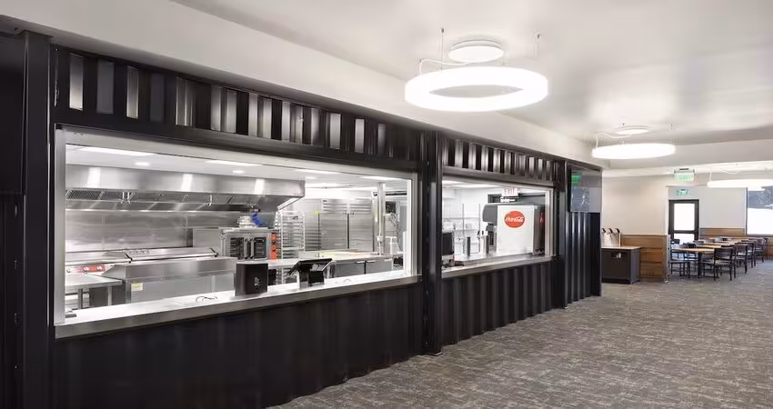 shipping container kitchen customization 