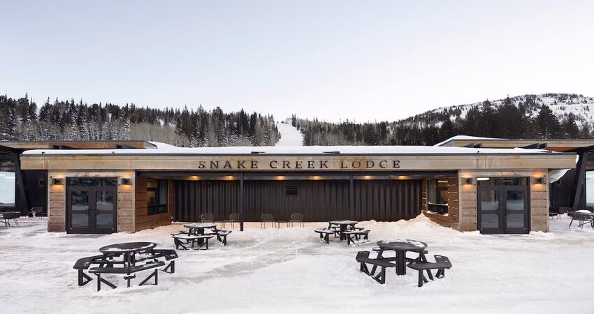 modular QSR kitchen for ski resort 