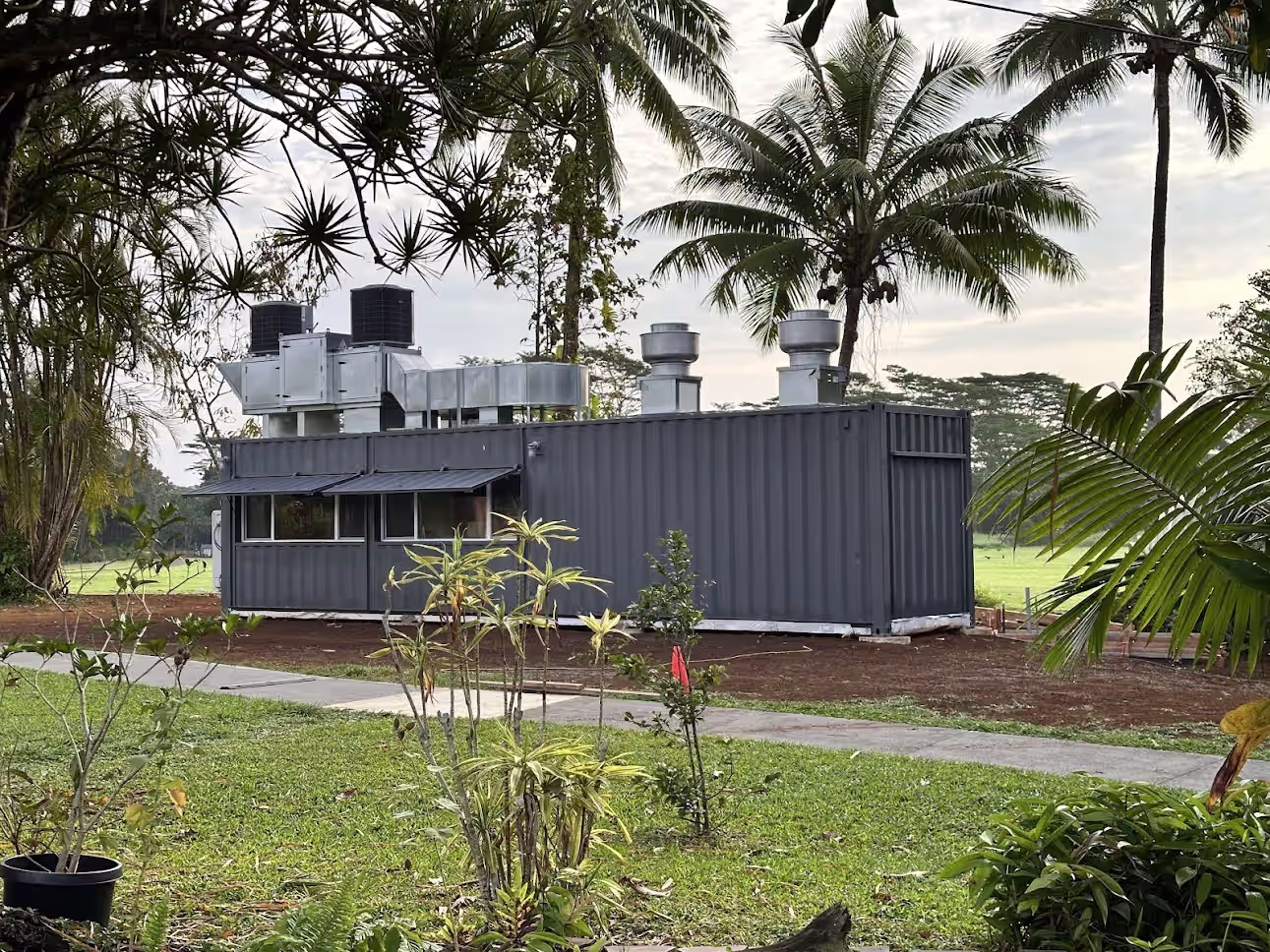 shipping container drive thru scalability